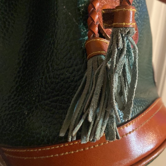 Vintage Dooney and Bourke bucket bag all weather leather - Picture 5 of 12